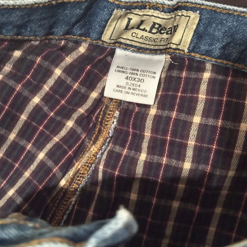 L.L.Bean Flannel-Lined Classic Fit Jeans